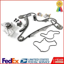 Timing Chain w/ Water Pump Kit for 2007-11 Ford Edge Taurus Lincoln MKS 3.5 3.7L