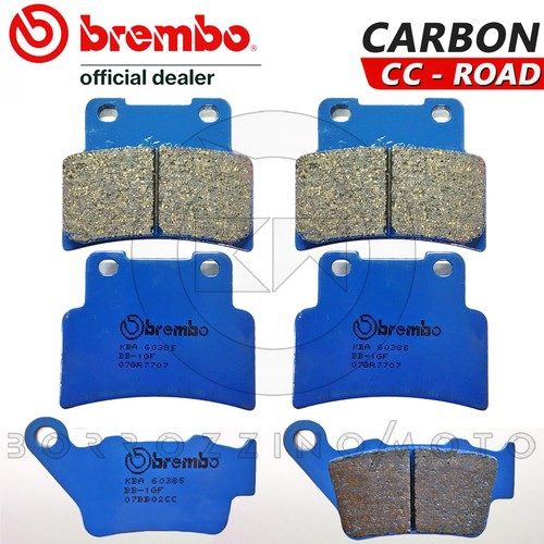 4 Plaquettes De Frein Avant Brembo Racing Pour Aprilia Shiver 750 (2007-2016) - Neuf