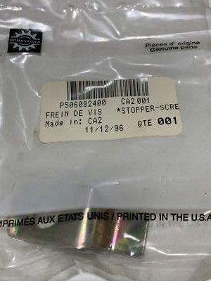 Stopper Screw, Brass -  SKI-DOO N.O.S.