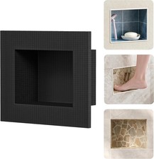 XPS Shower Footrest Niche Interior 5.5"x 6.5" Tile-ready Wall Shower Niche Foot