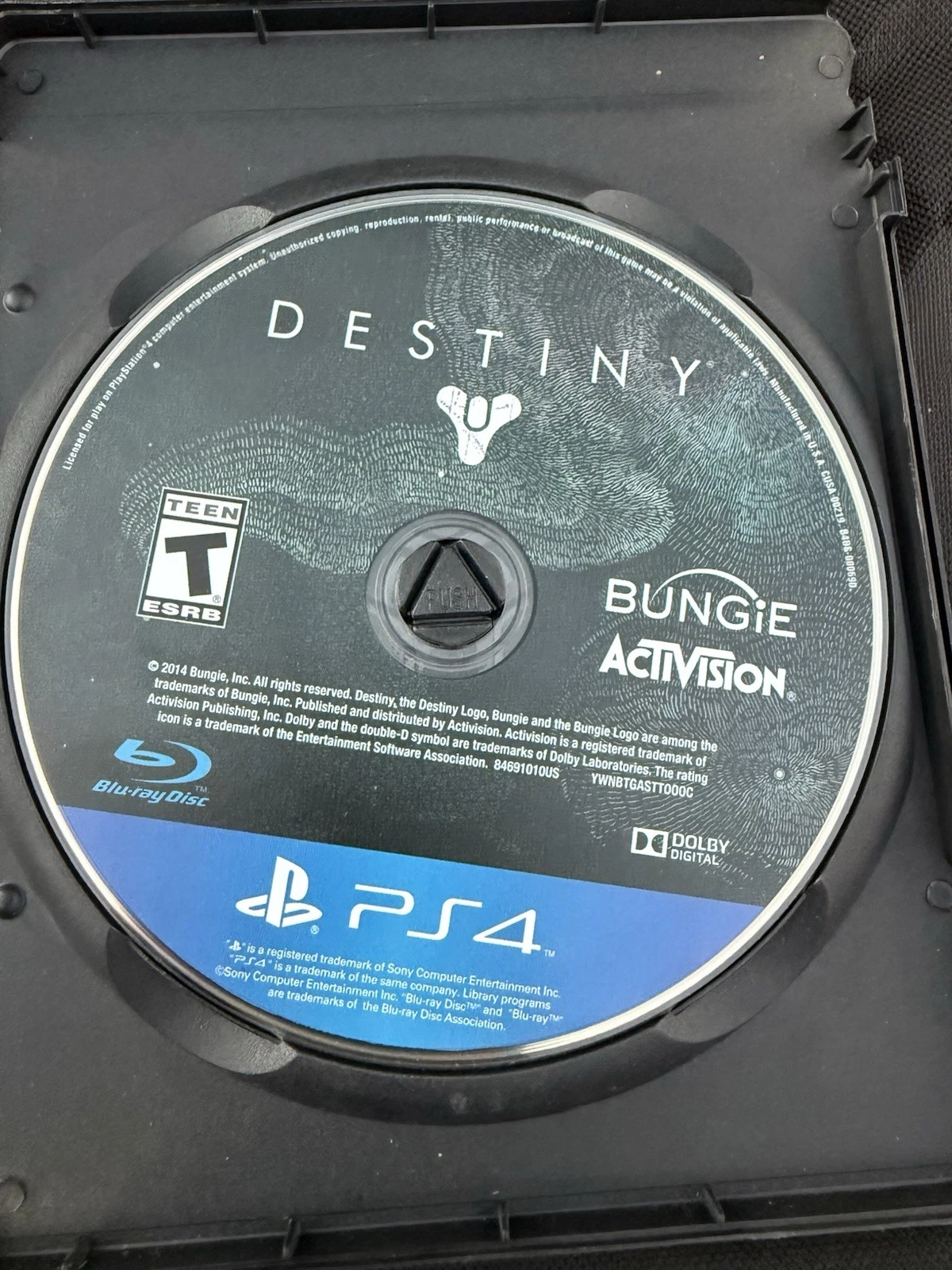 Destiny Sony PlayStation 4 PS4 2014 Activision T Teen Game Disc Only