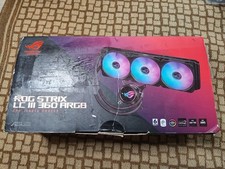 ASUS Fan ROG STRIX LC III 360 ARGB AIO Liquid CPU Cooler 3x120mm UNTESTED