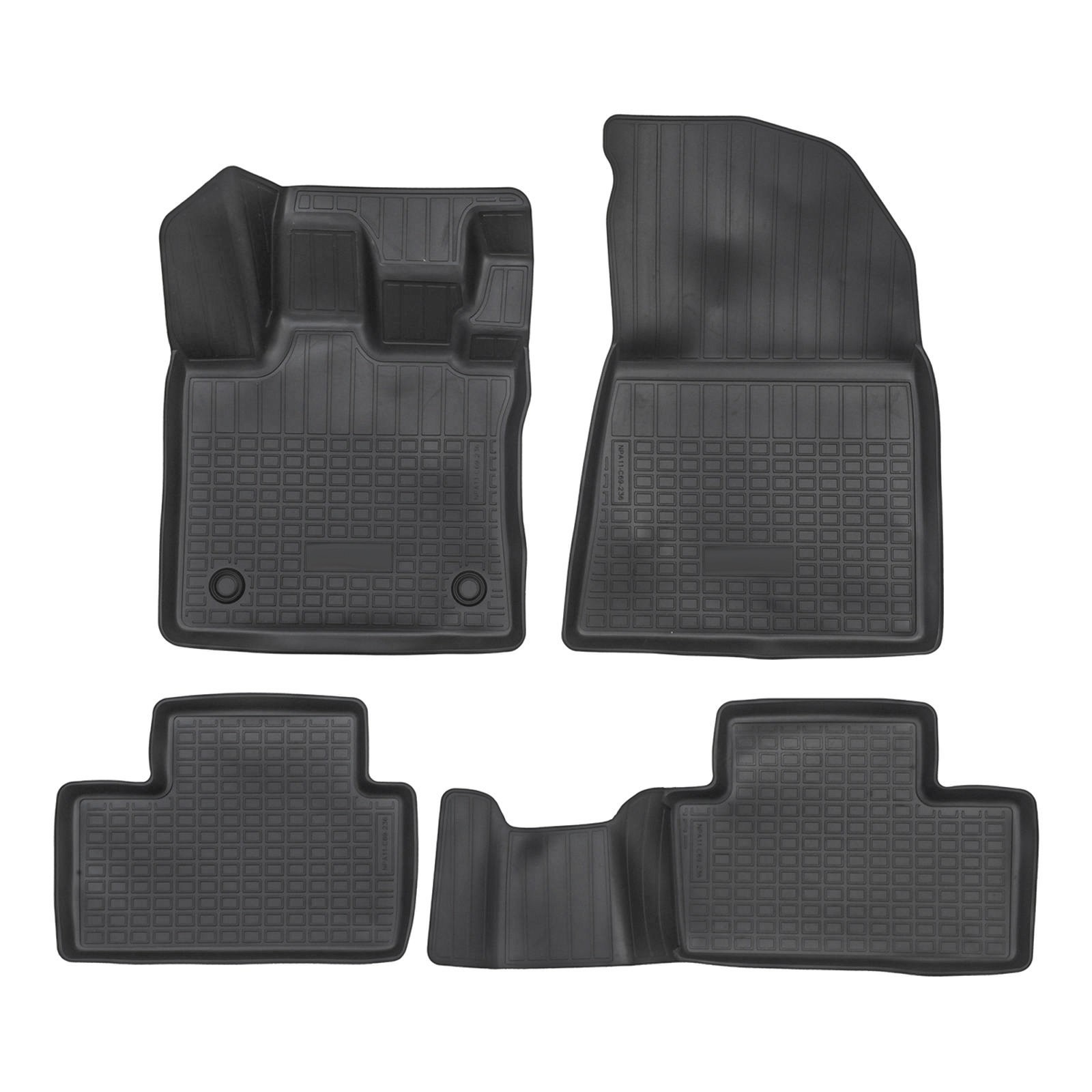 Tapis caoutchouc 3D Renault Captur 2020 idéal pour sorties nature et famille