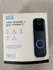 Blink Video Doorbell & Sync Module 2, barely ...