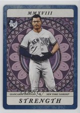 2018 Topps Gypsy Queen Tarot of the Diamond Indigo /250 Giancarlo Stanton 10no