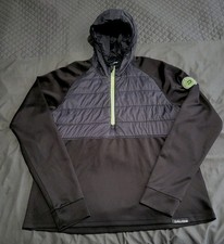 Herren Druiden Golf Kapuze Mid Layer Jacke 1/4 Rei&szlig;verschluss Mantel Oberteil Gr. XXL 2XL