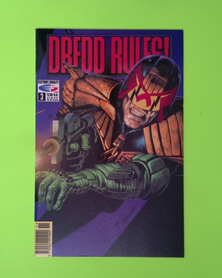 #ad Dredd Rules #3 1992 Fleetway AP IPC High Grade Comic Book Q21 123 $9.99