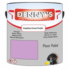 Dennys Floor Commercial Areas Paint - Violetline Crown Purple