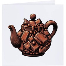 Grußkarten "Schokolade Teekanne" (GC048776)