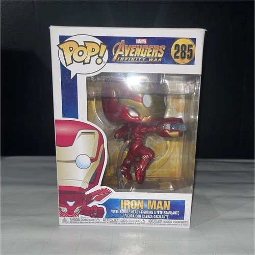 Funko Marvel Iron Man Avengers Infinity War Pop! Vinyl #285 Bobblehead Figure