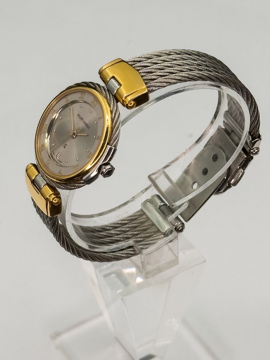 WOMAN'S PHILLIPE CHARRIOL 32mm STAINLESS STEEL CELTIC CABLE QUARTZ