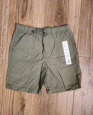 NWT Boys Jumping Beans Army Green Pull-on Shorts Size 5T