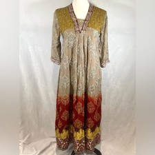 Gorgeous traditional Indian Anarkali Salwar festival wedding dress