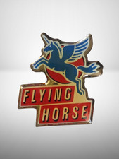 Flying Horse 3er Set Pin Button Neu Vintage Logo Sammler Mobil Oil Anstecker