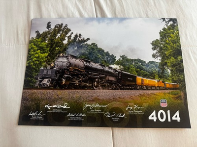 #ad Union Pacific Railroad Historic Big Boy 4014 Official Poster 10x14 $49.99