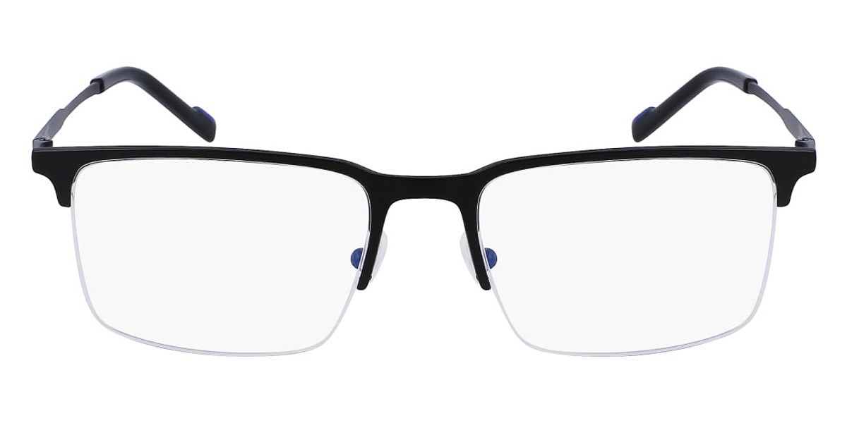 Мужские очки Zeiss ZS23125 Матово-черные прямоугольные 55 мм, новые, 100% подлинные