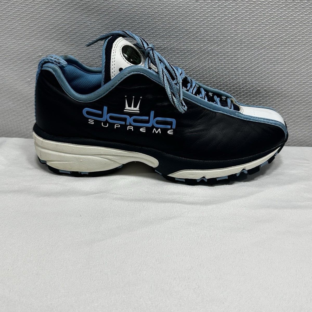 Dada Supreme Blue & White Athletic Shoes Sneakers 90s Vintage