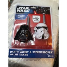 Star Wars Darth Vader Stormtrooper Walkie Talkies Kids Toy Set Disney