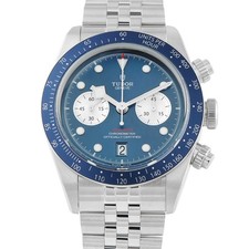 Tudor Black Bay Chrono Blue Dial Steel Watch 79360B