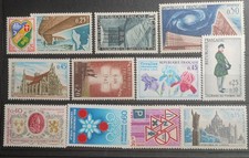 FRANCE LOT TIMBRES ANNEES '60 neufs** LUXE MNH STAMPS J033 gk