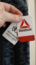 Leggings deportivos Reebok nuevos con etiquetas para mujer grandes, elásticos