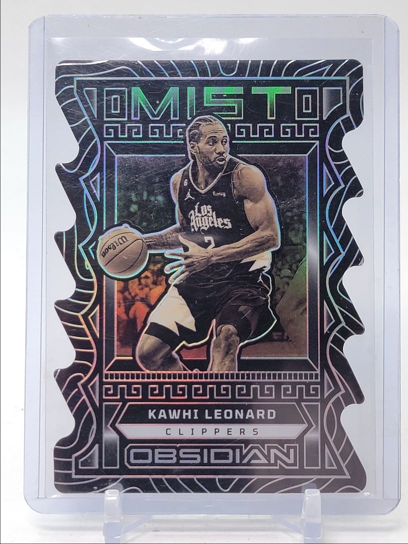 KAWHI LEONARD 2022-23 OBSIDIAN MIST SSP DIE CUT CLIPPERS Q4709