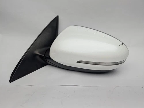 2011-2013 Kia Optima Driver Left Mirror power heated power folding snow white