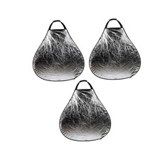 30cm/60cm/80cm Portable Triangle Reflector Foldable Triangle Photography