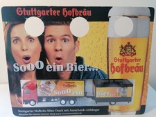 Stuttgarter Hofbräu Werbetruck 1: 87 Mercedes Benz Actros Hängerzug Schankwagen