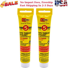 Rectorseal 25790 1-3/4-Ounce Tube No.5 Pipe Thread Sealant 2 Pack 