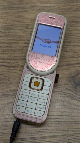 Boxed Nokia 7373 - Pink L 'Amour Collection Mobile Phone - Vintage Collectible - Picture 6 of 19