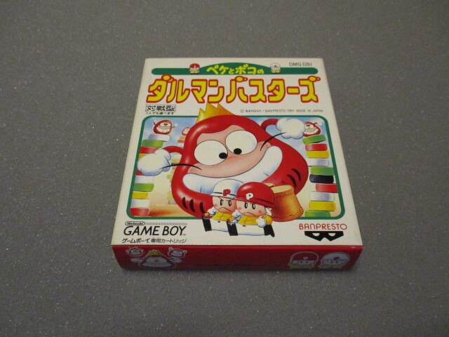 Peke to Poko no Daruman Busters Nintendo Game Boy GB Japan Import NTSC-J New NIB