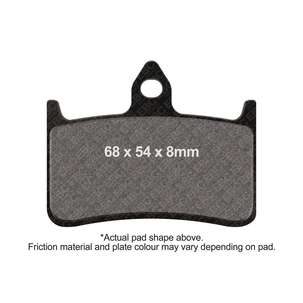 EBC Extreme Pro HH Brake Pad Set Front Left for Honda NSR 250 RR MC28 1994
