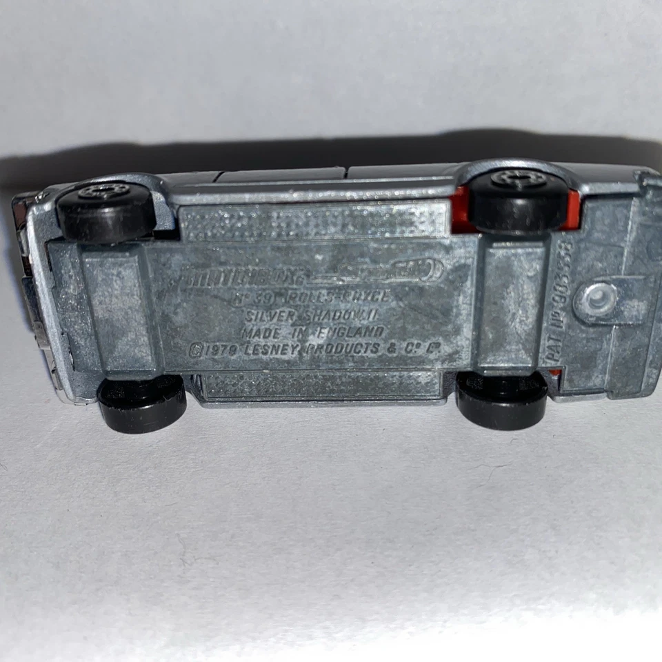 Matchbox Superfast MB39 Rolls Royce Silver Shadow silver. Made in Hungary - Image 4 of 4