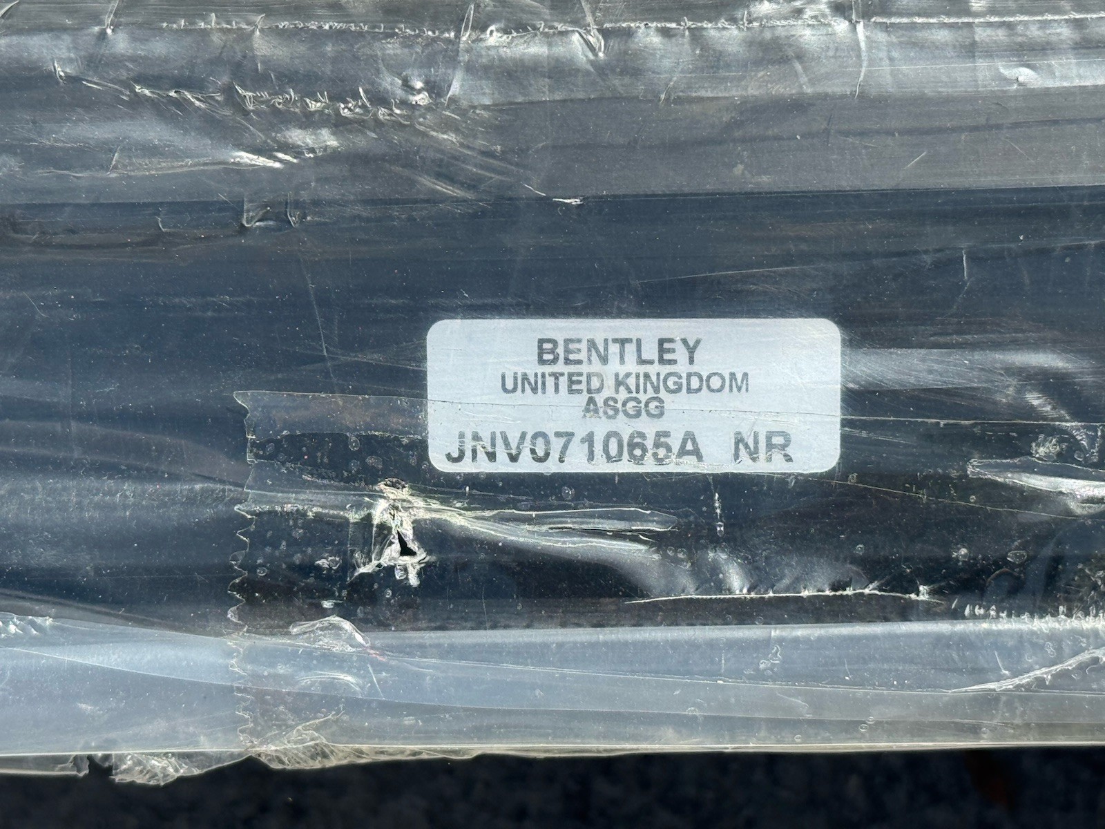 17-20 Bentley Bentayga Running Board Side Step Black Side Steps JNV071065A OEM