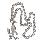 Rare Embossing 2in NEW 2025 HATCHETMAN  Insane Clown Posse OT hook  necklace