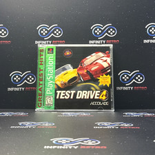 Test Drive 4 Sony PlayStation 1 PS1 CIB Refurbished & Tested Free Shipping