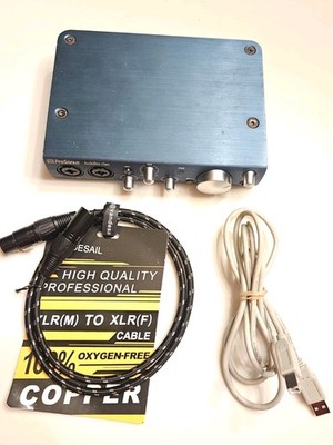 Presonus AudioBox iTwo 2X2 iPad/PC/Mac Recording System W/ USB & NYLON XLR CABLE