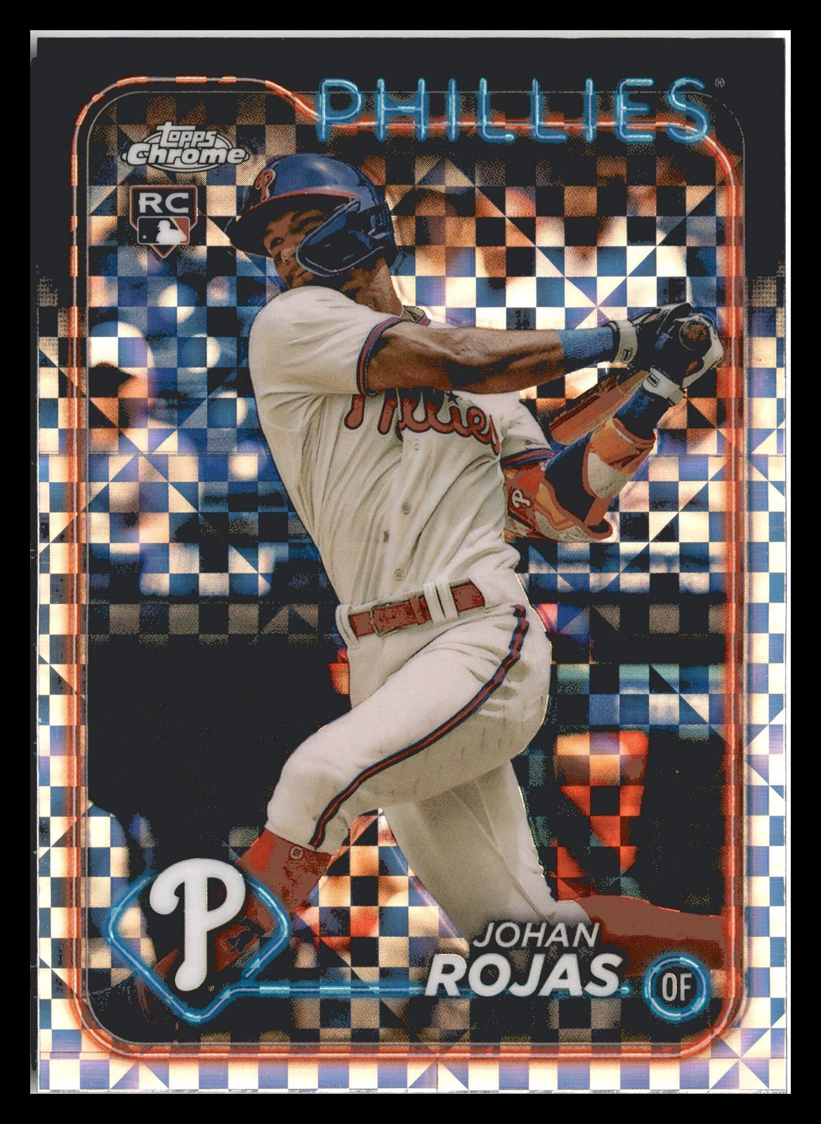 2024 Topps Chrome #273 Johan Rojas X-Fractors