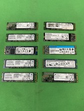 LOT of 10 SATA M.2 256GB SSD Various Brands SAMSUNG TOSHIBA SANDISK MICRON