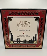 Laura Geller Festive Favorites 5pc Full Face Makeup Collection Golden Medium NEW