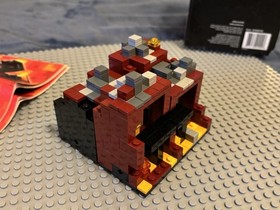 Lego Minecraft Micro World 21106 The Nether Ghast & Zombie Pigman Micromobs