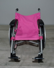 Our Generation OG Foldable Pink Wheelchair For 18 Inch Dolls
