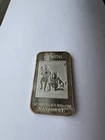 National 1 oz Troy Silver Bar .999 Fine Silver, Precious Metal Collectible