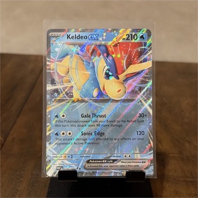 Pokémon Keldeo EX 030/086 Sv: White Flare Double Rare Holo 210 HP Gale Thrust