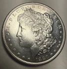 1880-S Morgan Silver In Beautiful Coin - UNC BU Condition Great Luster