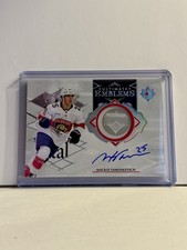 2023-24 Ultimate Collection Hockey Ultimate Emblems Rookies Mackie Samoskevich