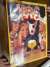 Texas Original Spuds Poster Bud Light