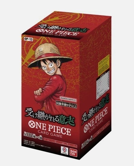 One Piece OP13 Single Pack Booster VER. Japan 100 Authentic Bandai