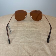 Aviator Sunglasses Rose Gold Pink Lenses